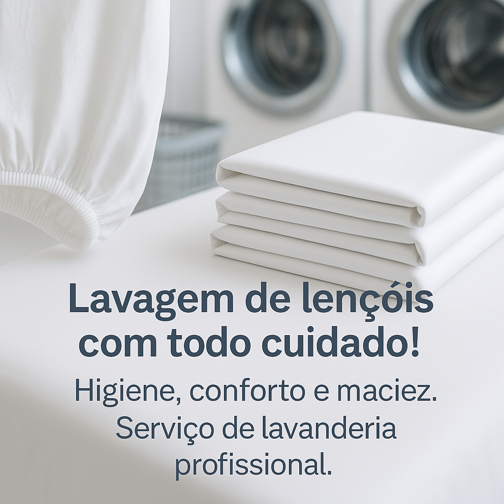 Lavanderia Florianópolis Lençol de Elástico