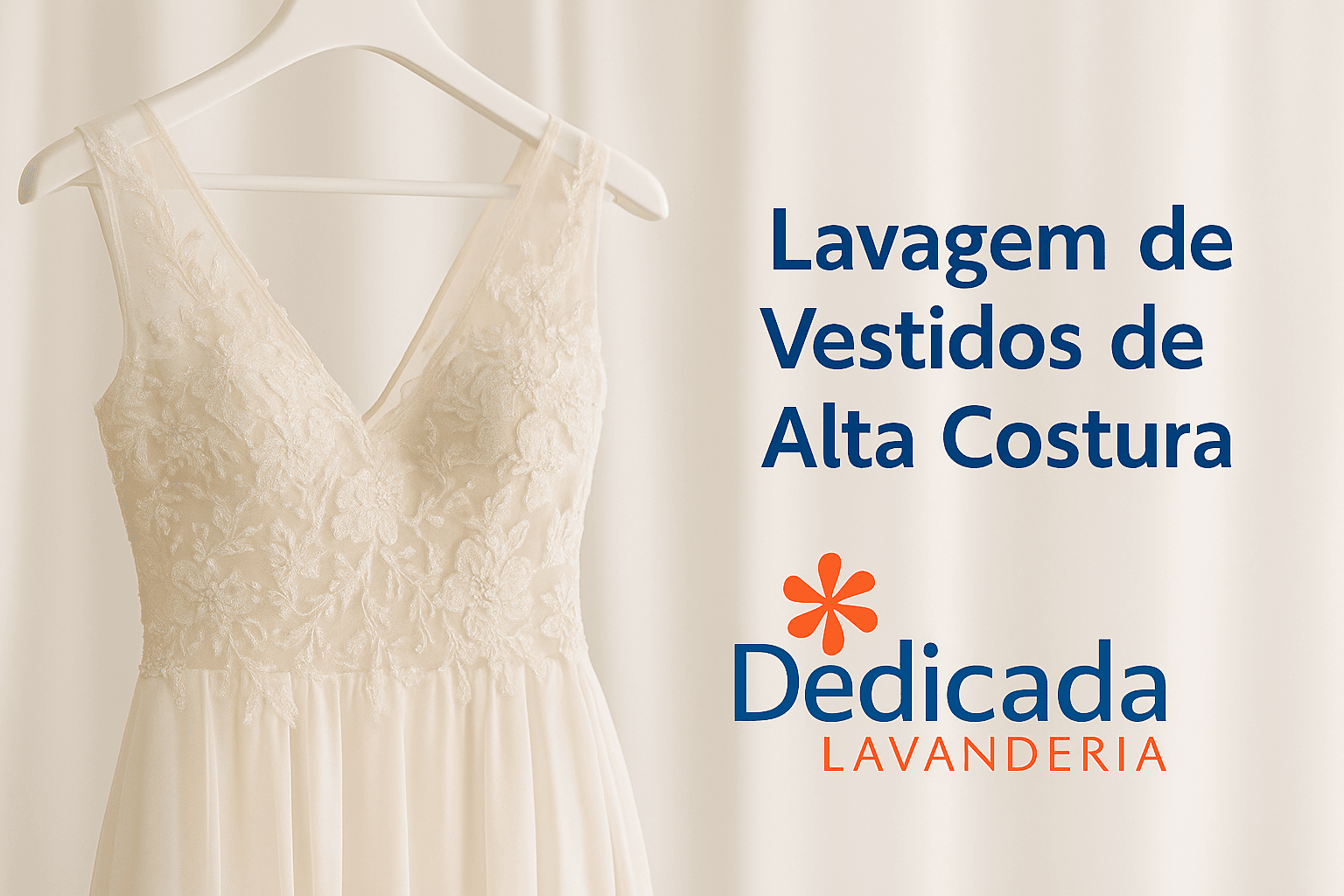 Lavanderia Florianópolis Lavagem Vestido de Alta Costura
