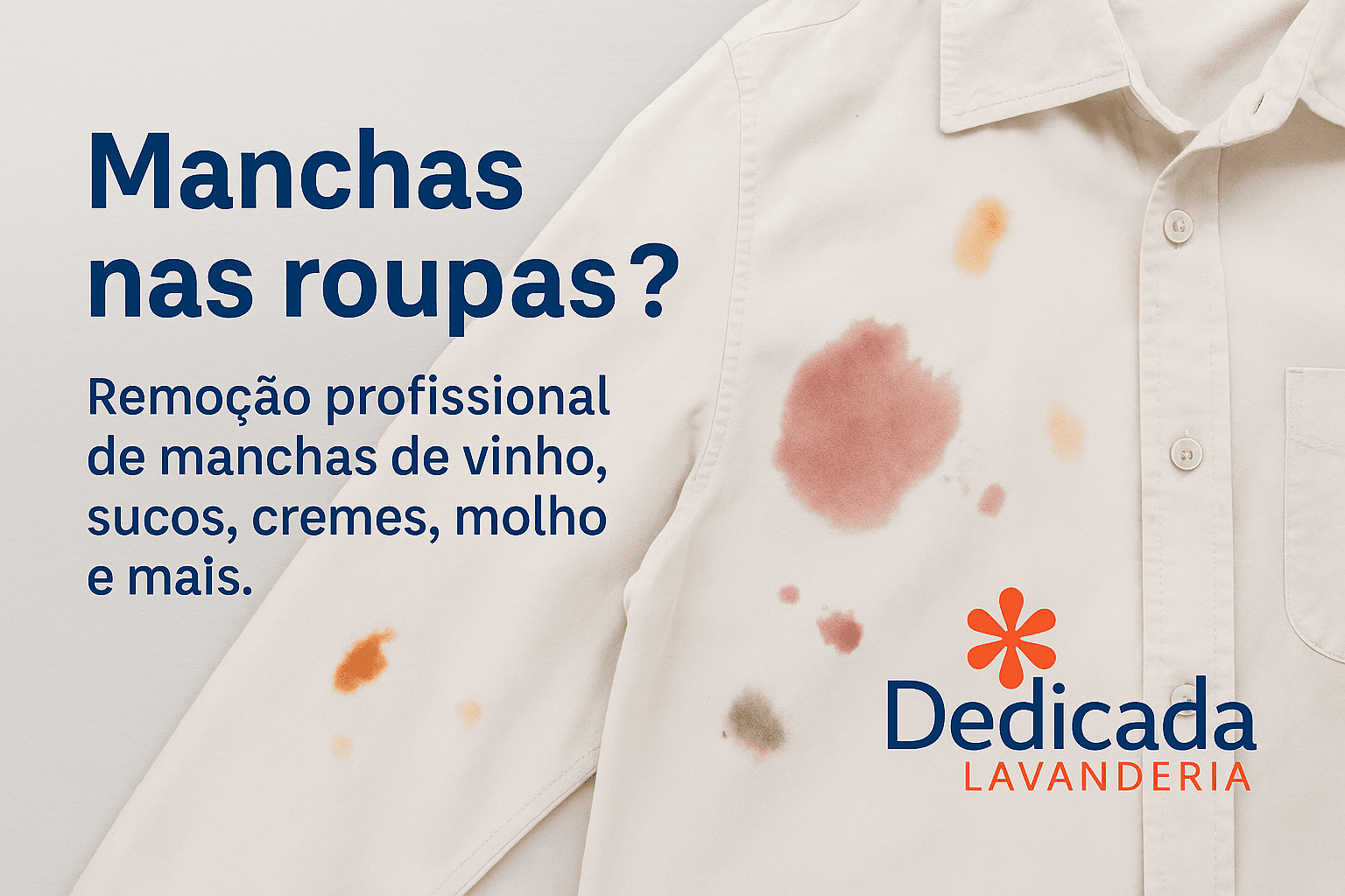 Lavanderia Florianópolis Tirar Manchas nas Roupas