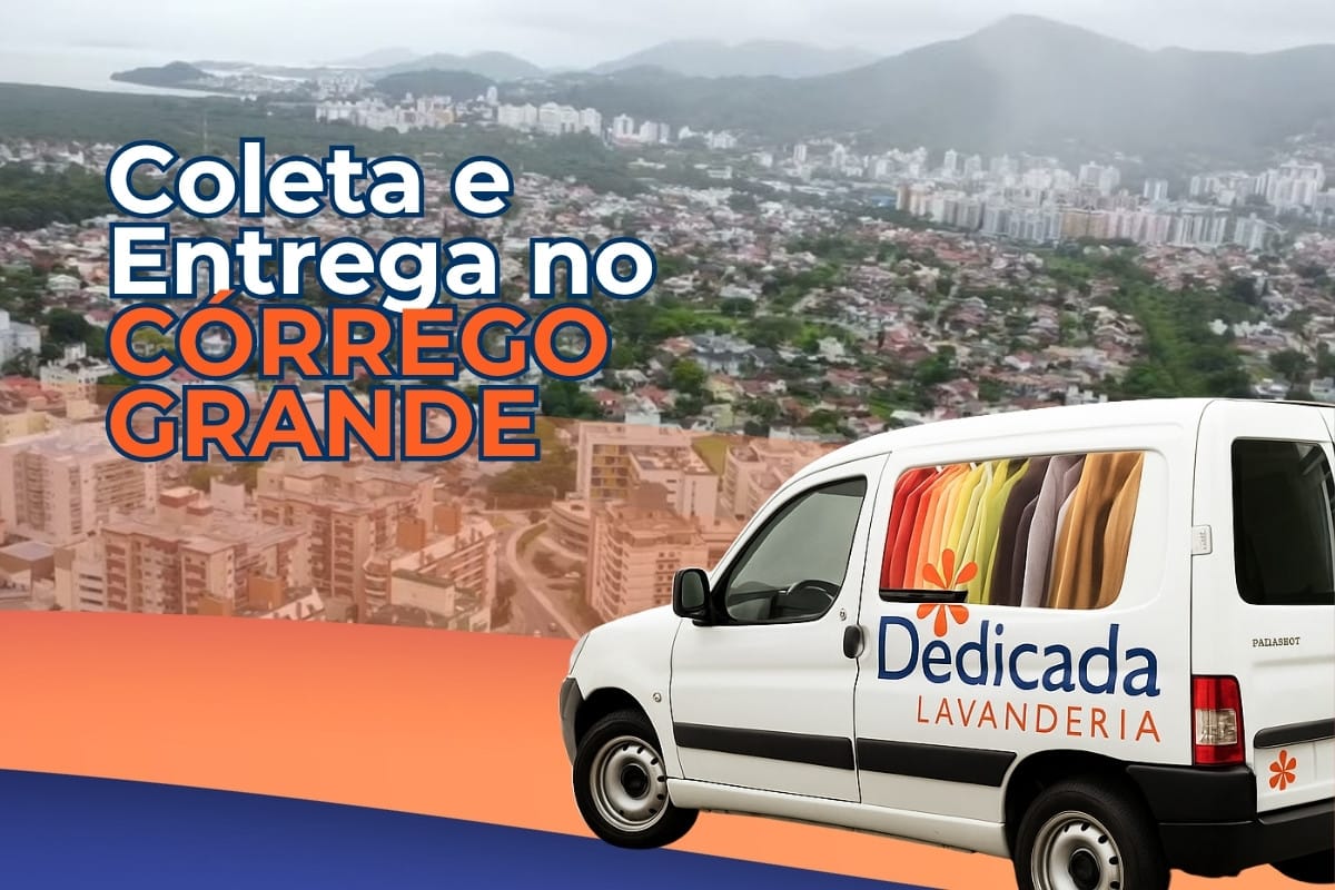 Lavanderia com Coleta e Entrega no Córrego Grande
