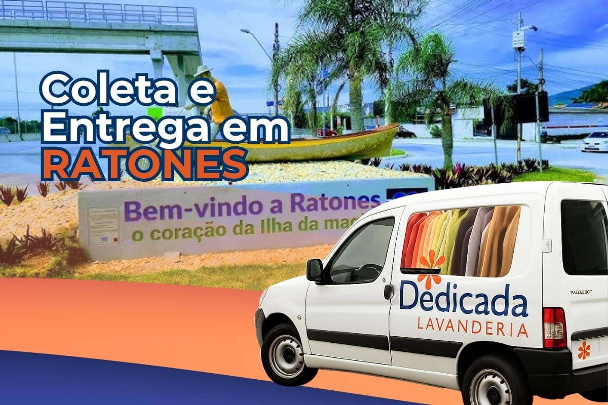 Lavanderia com Coleta e Entrega em Ratones
