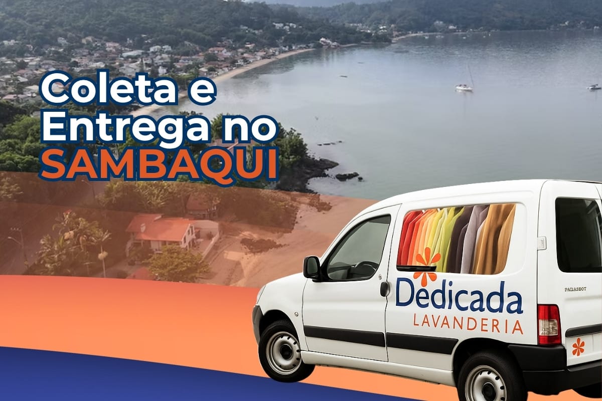 Lavanderia com Coleta e Entrega no Sambaqui