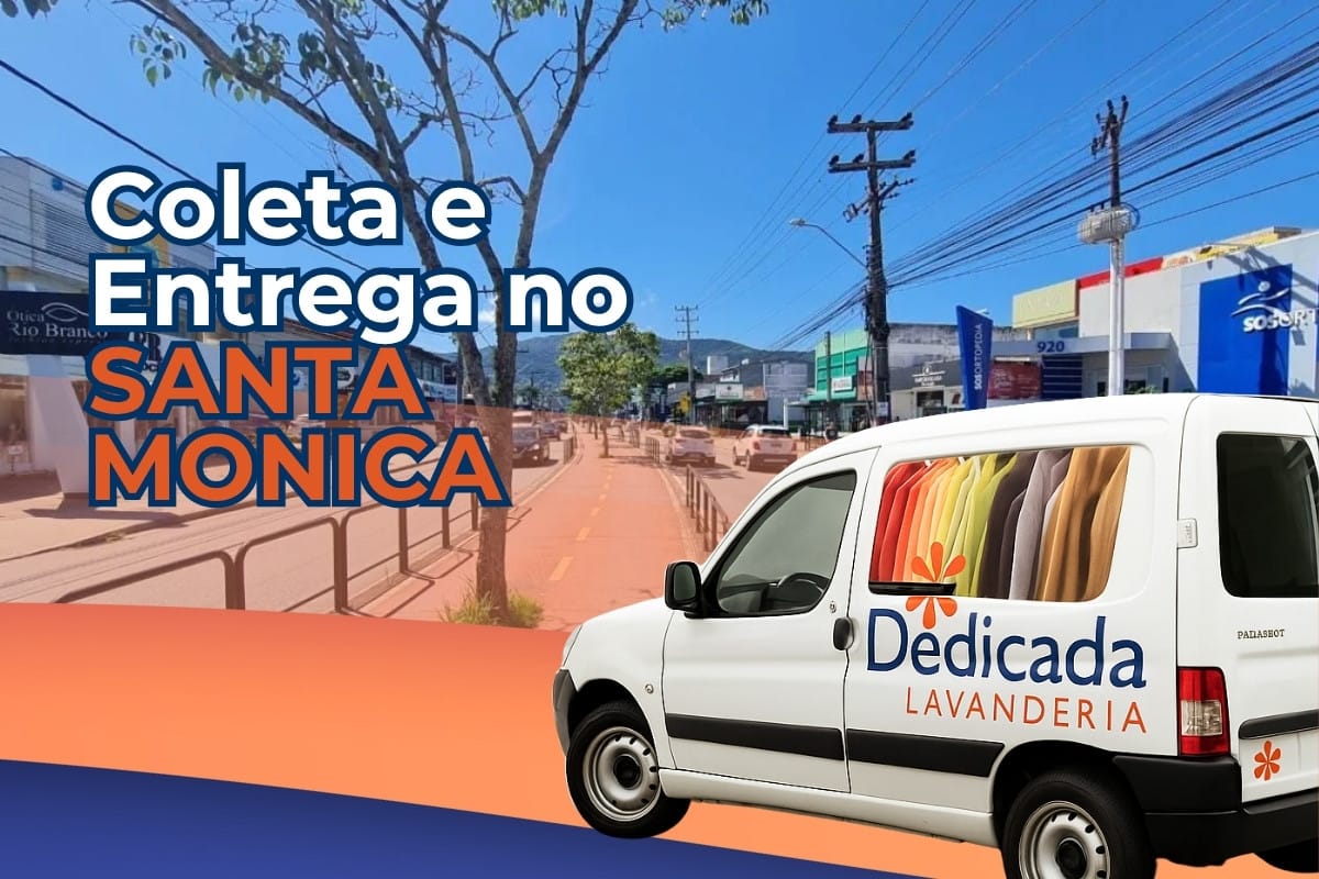 Lavanderia com Coleta e Entrega no Santa Monica