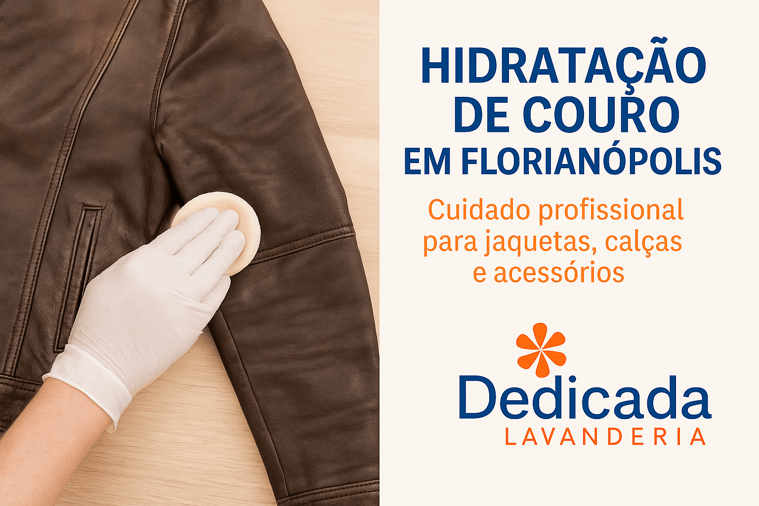Lavanderia Florianópolis Hidratação de Couro