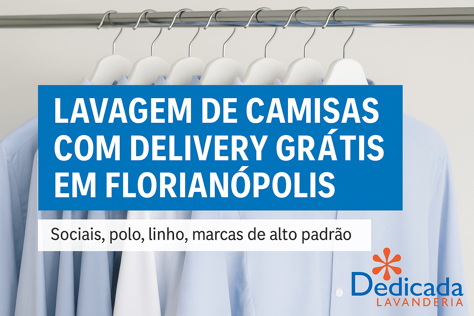 Lavanderia Florianópolis Lavação Camisa Social