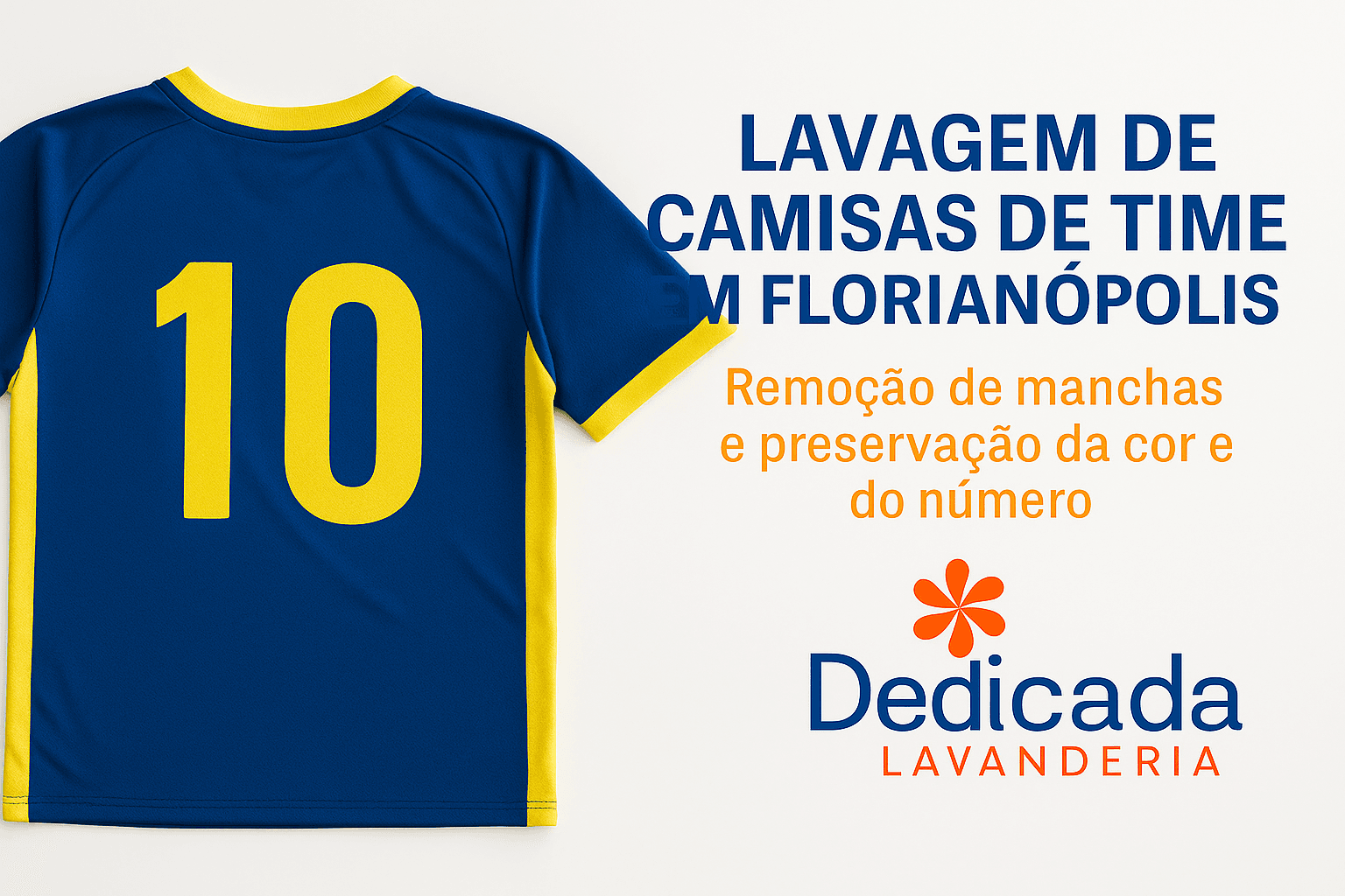 Lavanderia Florianópolis Lavagem Camisa Time