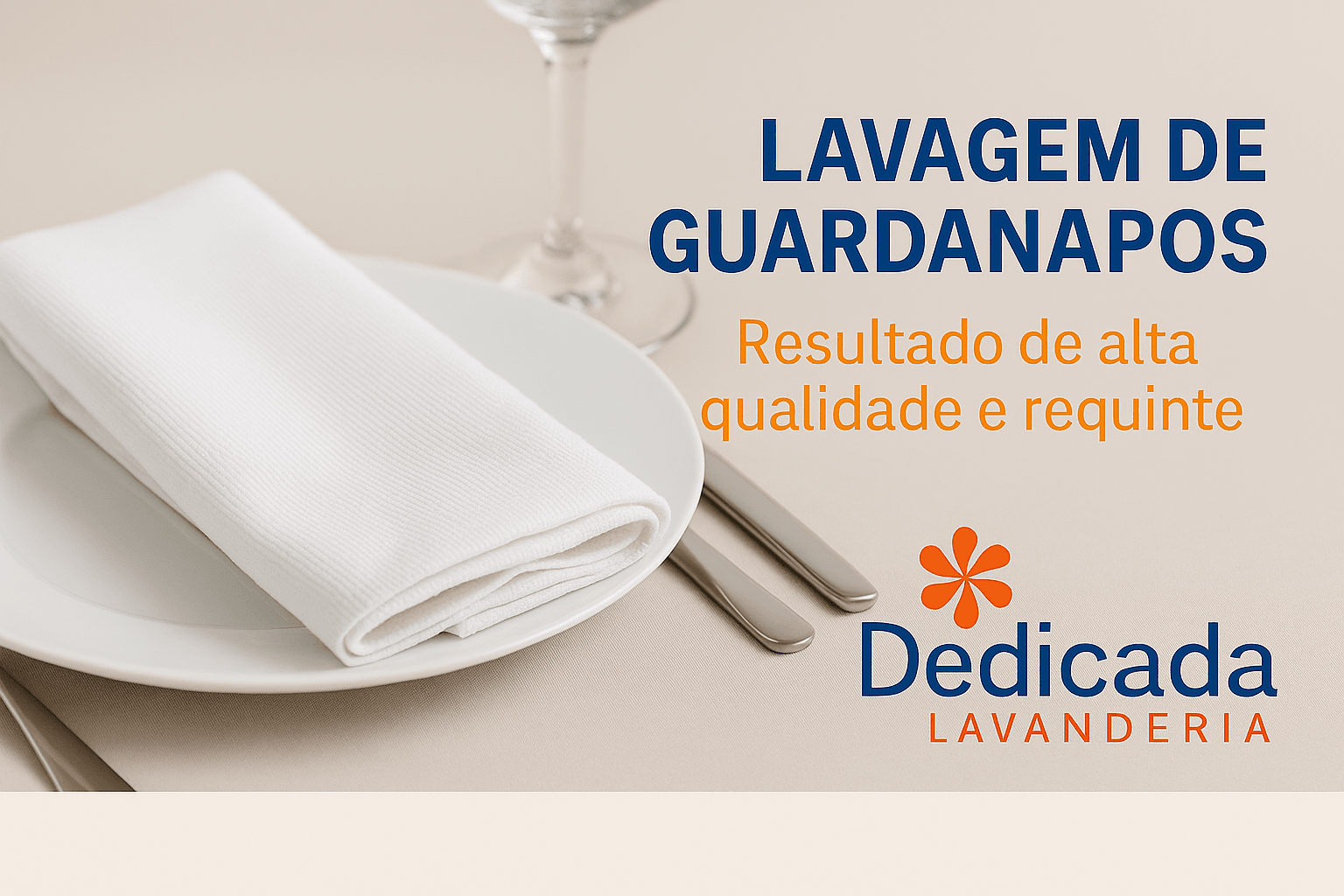 Lavanderia Florianópolis Lavagem Guardanapos