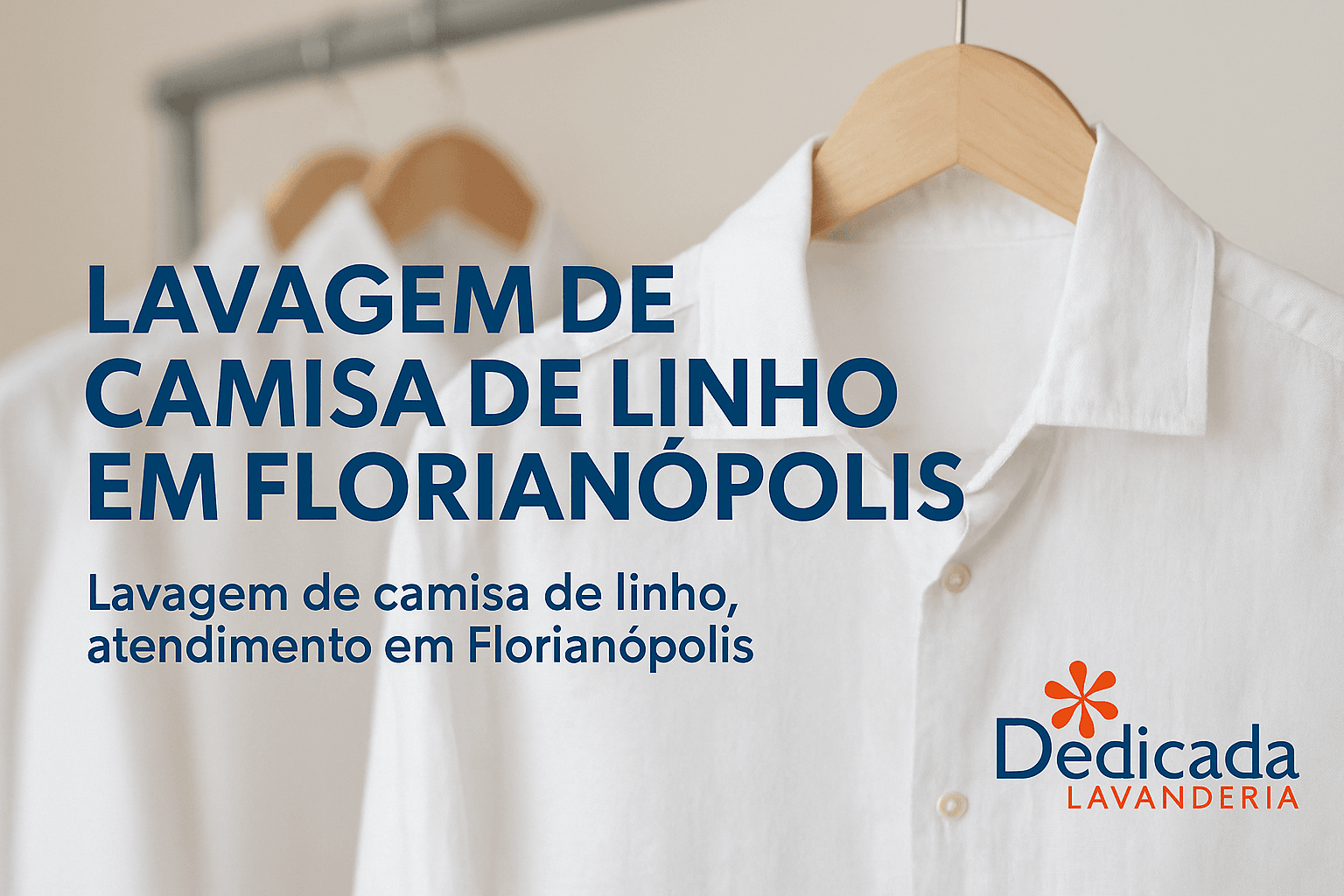 Lavanderia Florianópolis Lavar Camisa de Linho