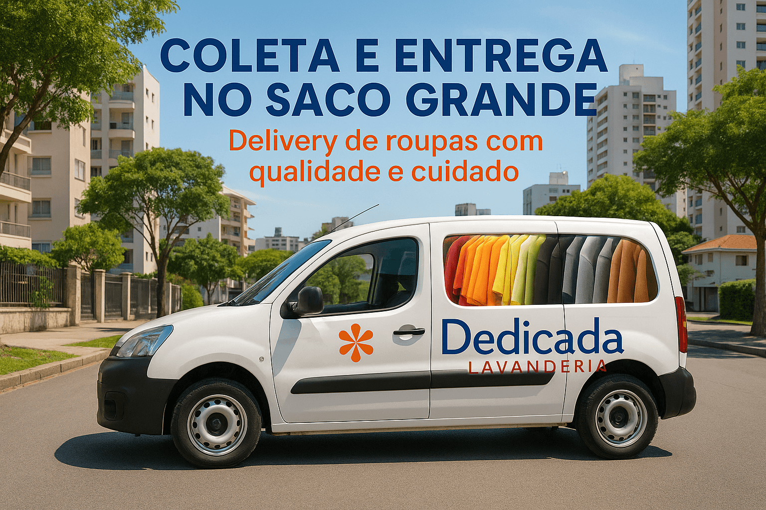 Lavanderia Florianópolis Leva e Traz Saco Grande