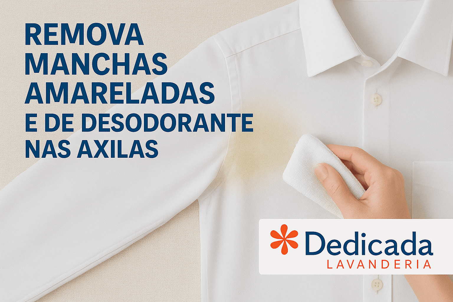 Lavanderia Florianópolis Remover Manchas Amareladas e de Desodorante das Axilas