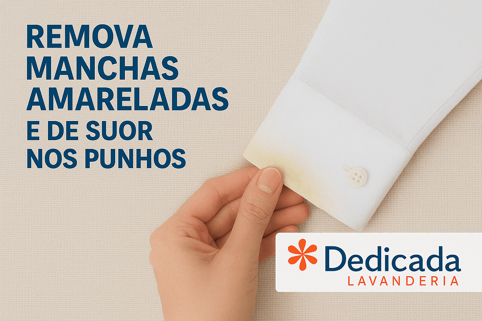 Lavanderia Florianópolis Remover Manchas Amareladas Punhos de Camisas