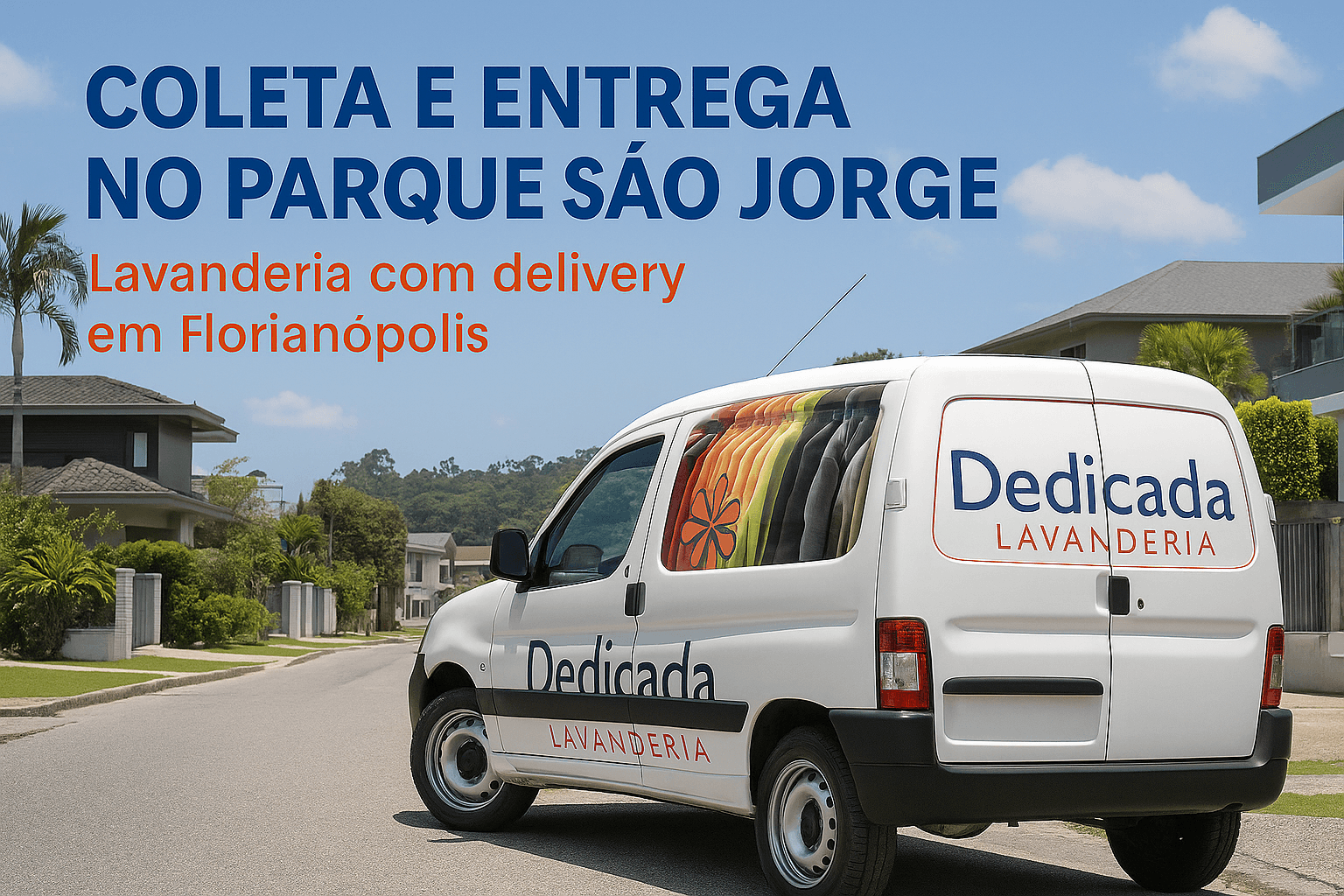 Lavanderia Florianópolis Retirada Roupas Parque São Jorge