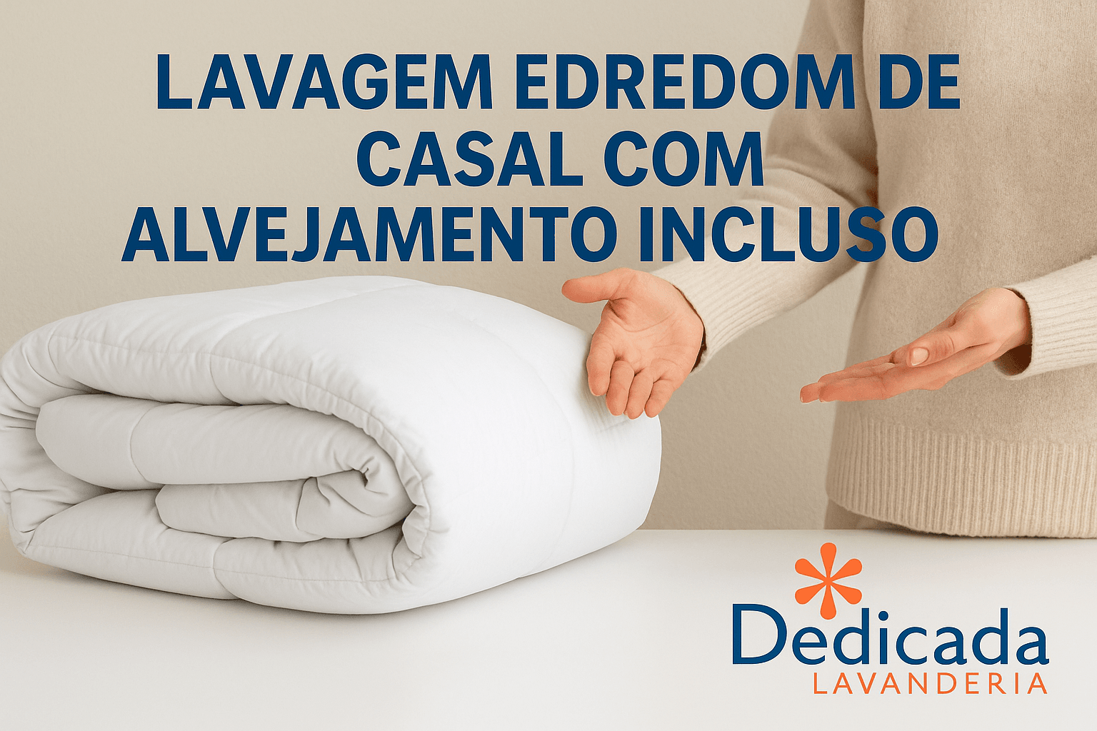 Lavanderia Florianópolis Edredom de Casal