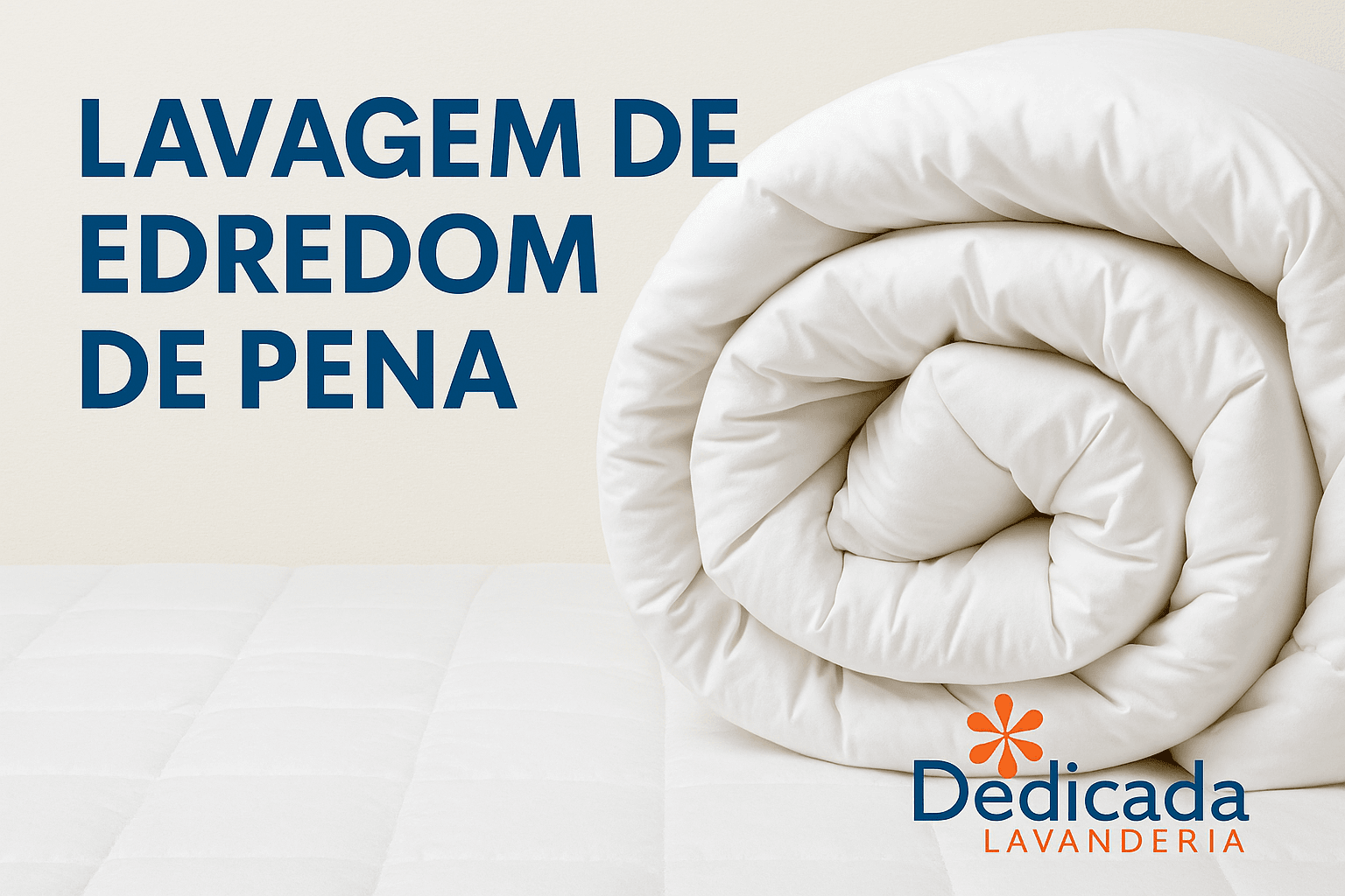 Lavanderia Florianópolis Edredom de Pena