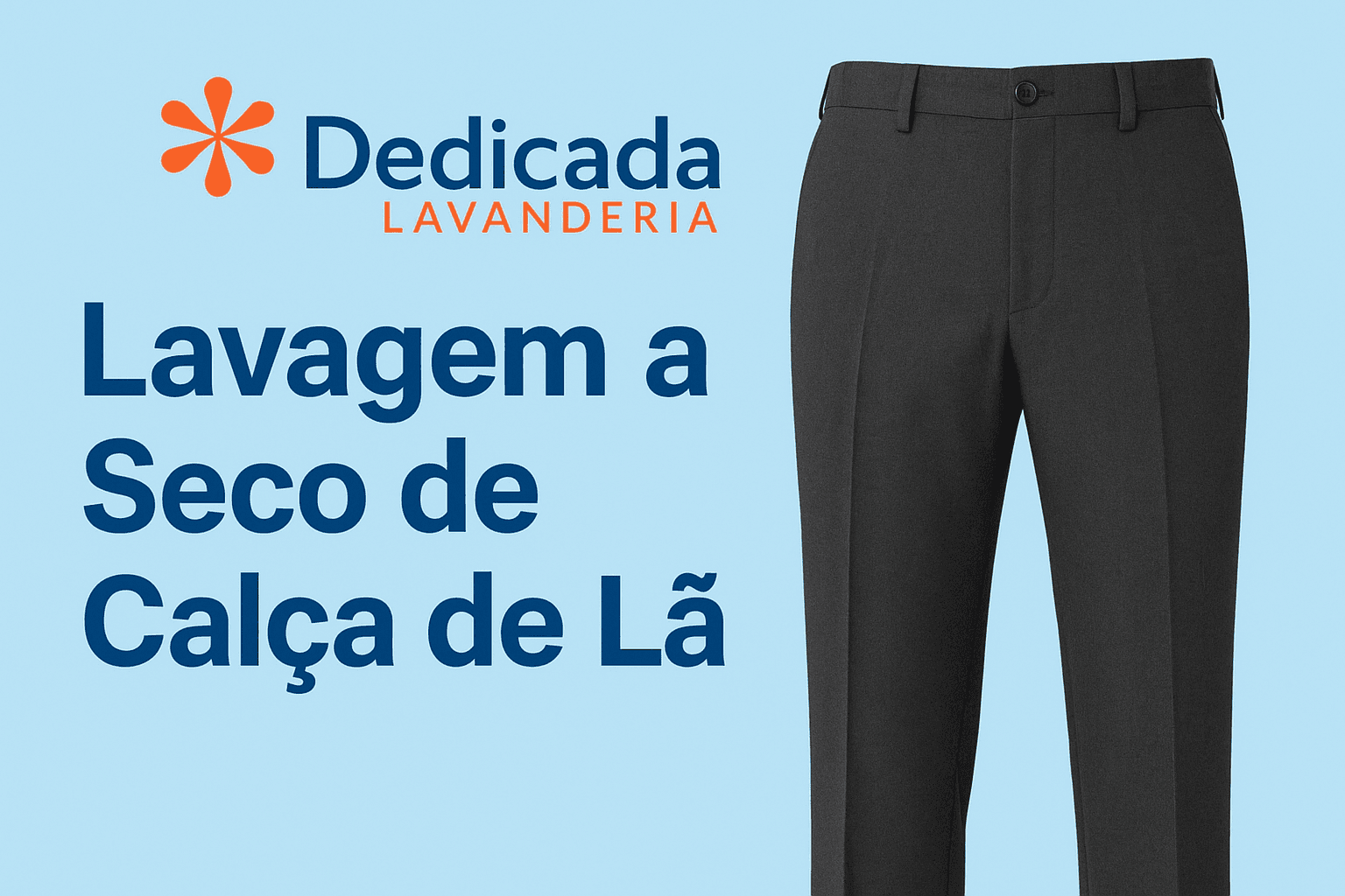 Lavanderia Florianópolis Lavação Calça Lã