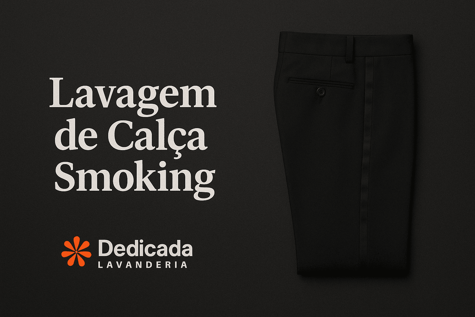 Lavanderia Florianópolis Lavagem Calça Smoking