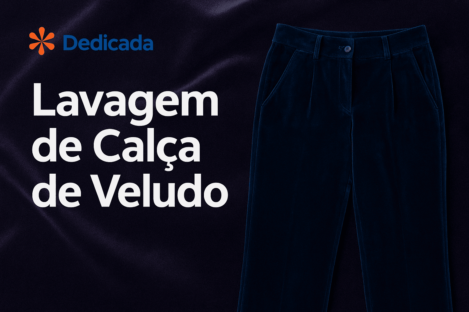 Lavanderia Florianópolis Lavagem Calça de Veludo