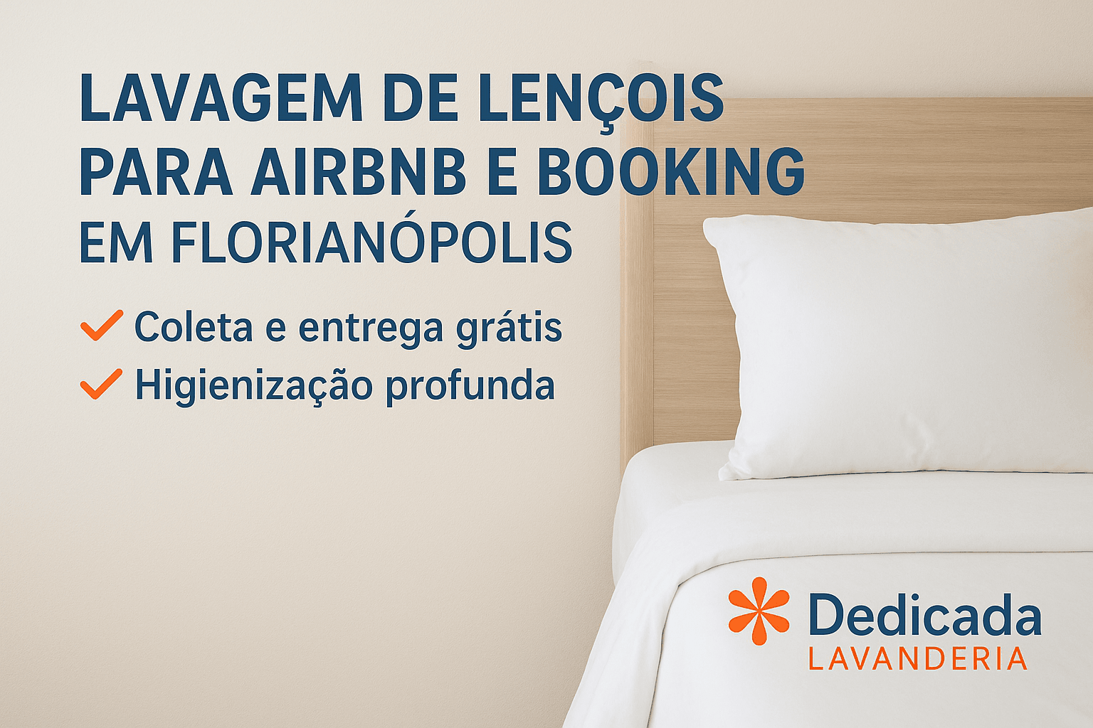 Lavanderia Florianópolis Lavagem Enxoval Aluguel de Temporada