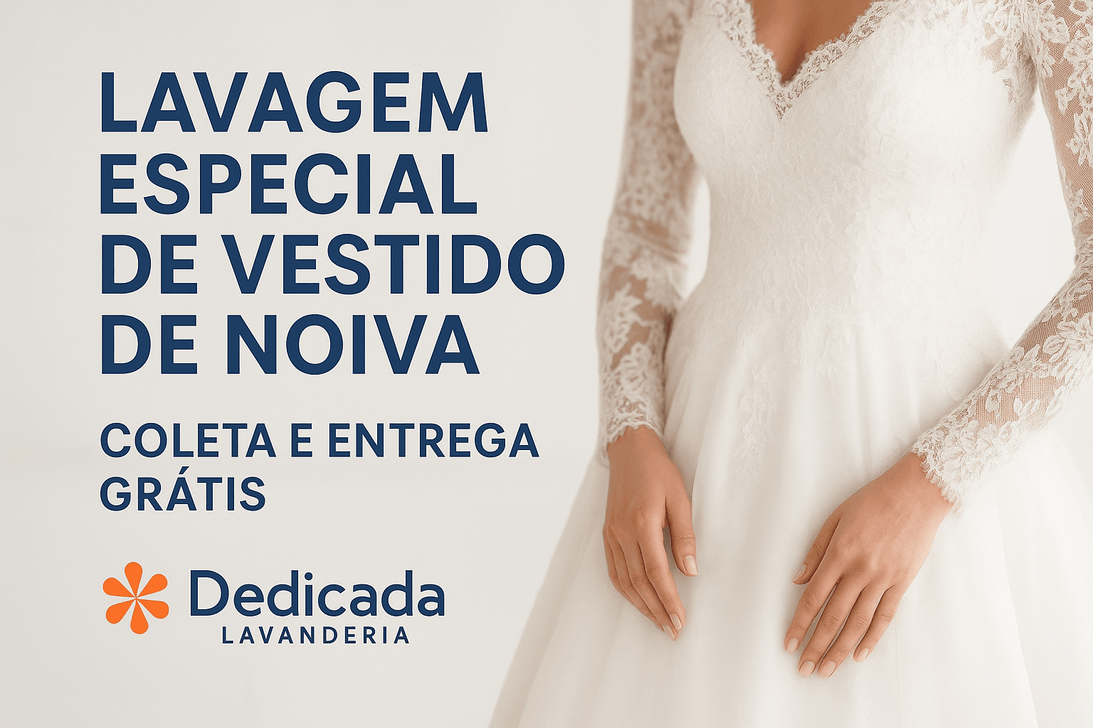 Lavanderia Florianópolis Lavagem Especial Vestido de Noiva