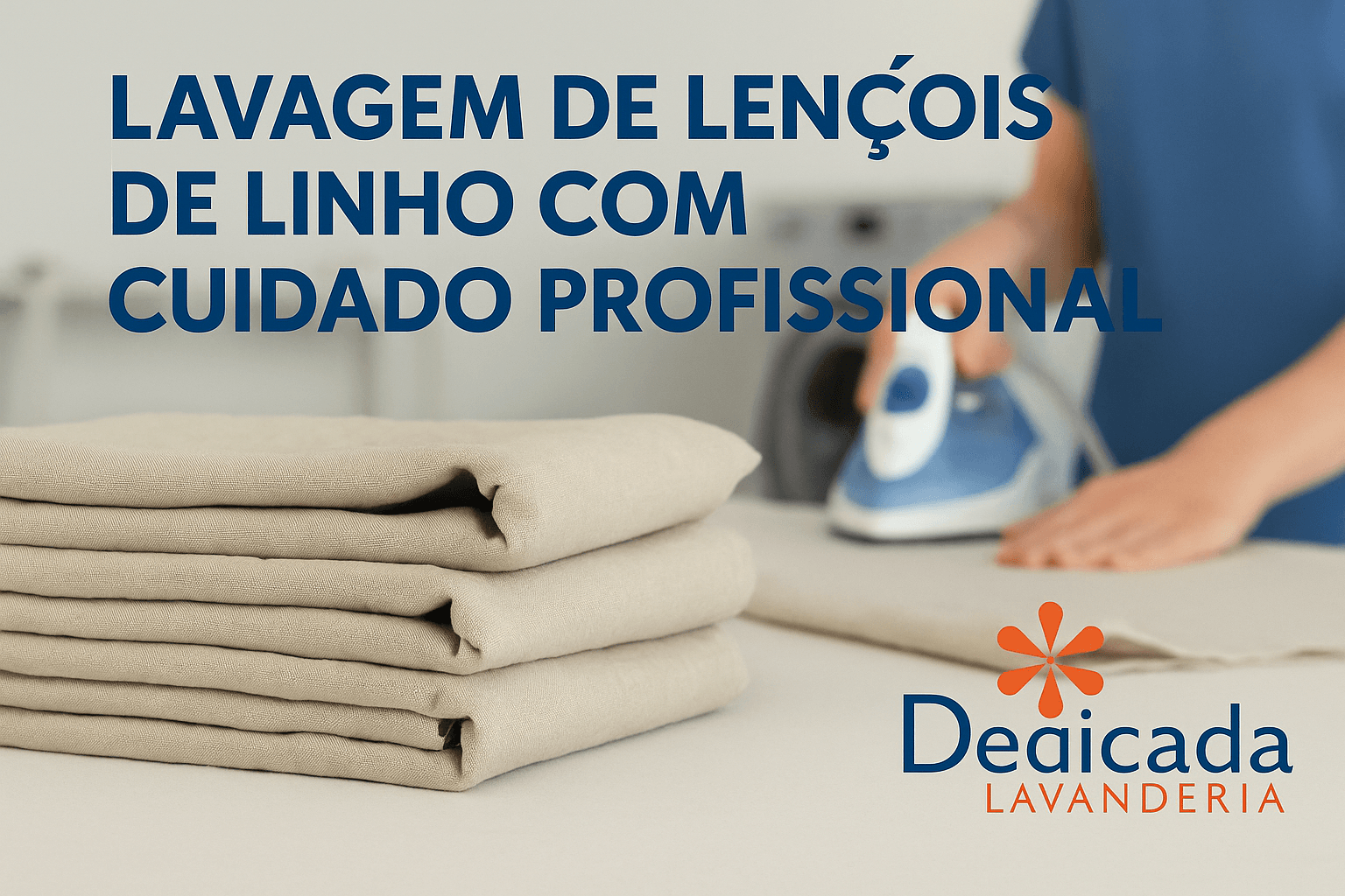 Lavanderia Florianópolis Lavagem Lençol de Linho
