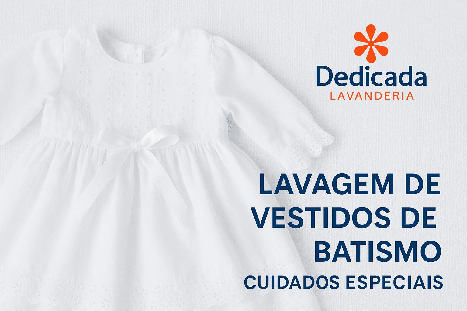 Lavagem Vestidos de Batismo
