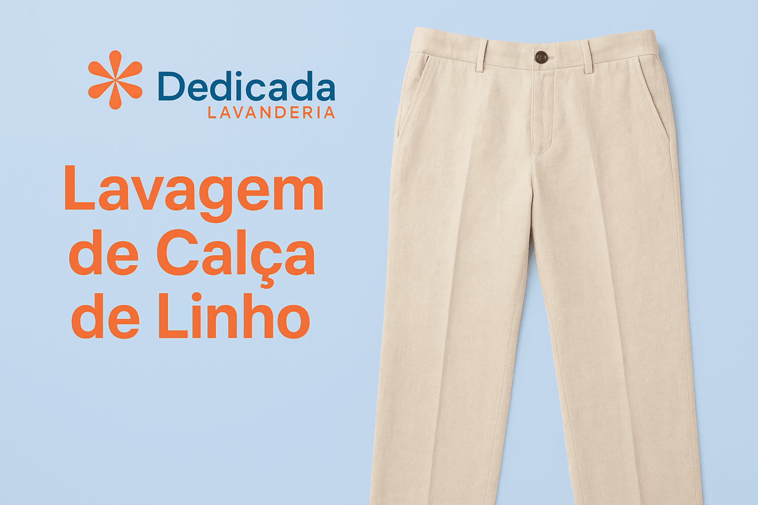 Lavanderia Florianópolis Lavar Calça de Linho