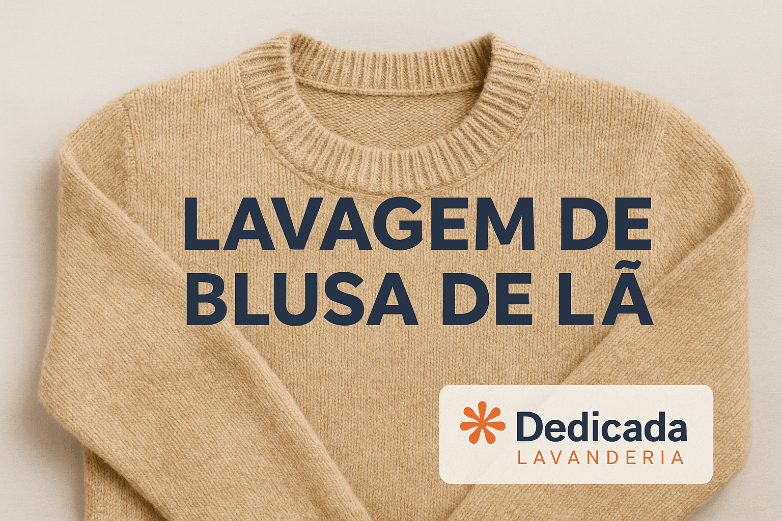 Lavanderia Florianópolis Blusa de Lã