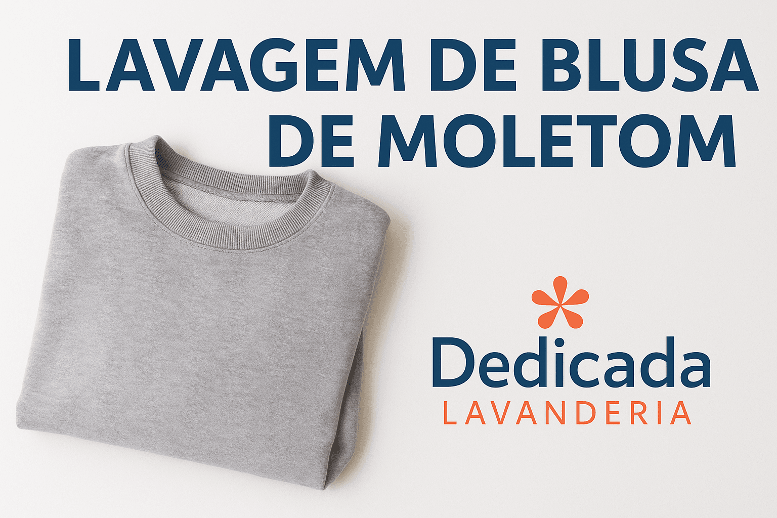 Lavanderia Florianópolis Blusa Moletom