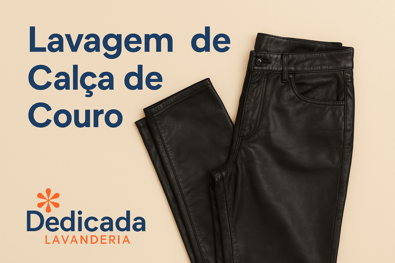 Lavanderia Florianópolis Calça de Couro