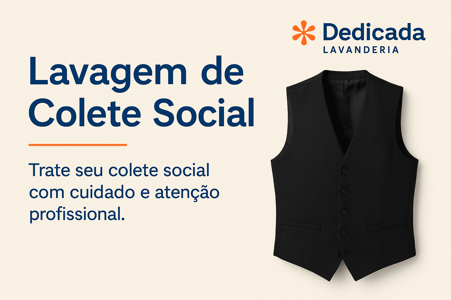 Lavanderia Florianópolis Lavar Colete Social