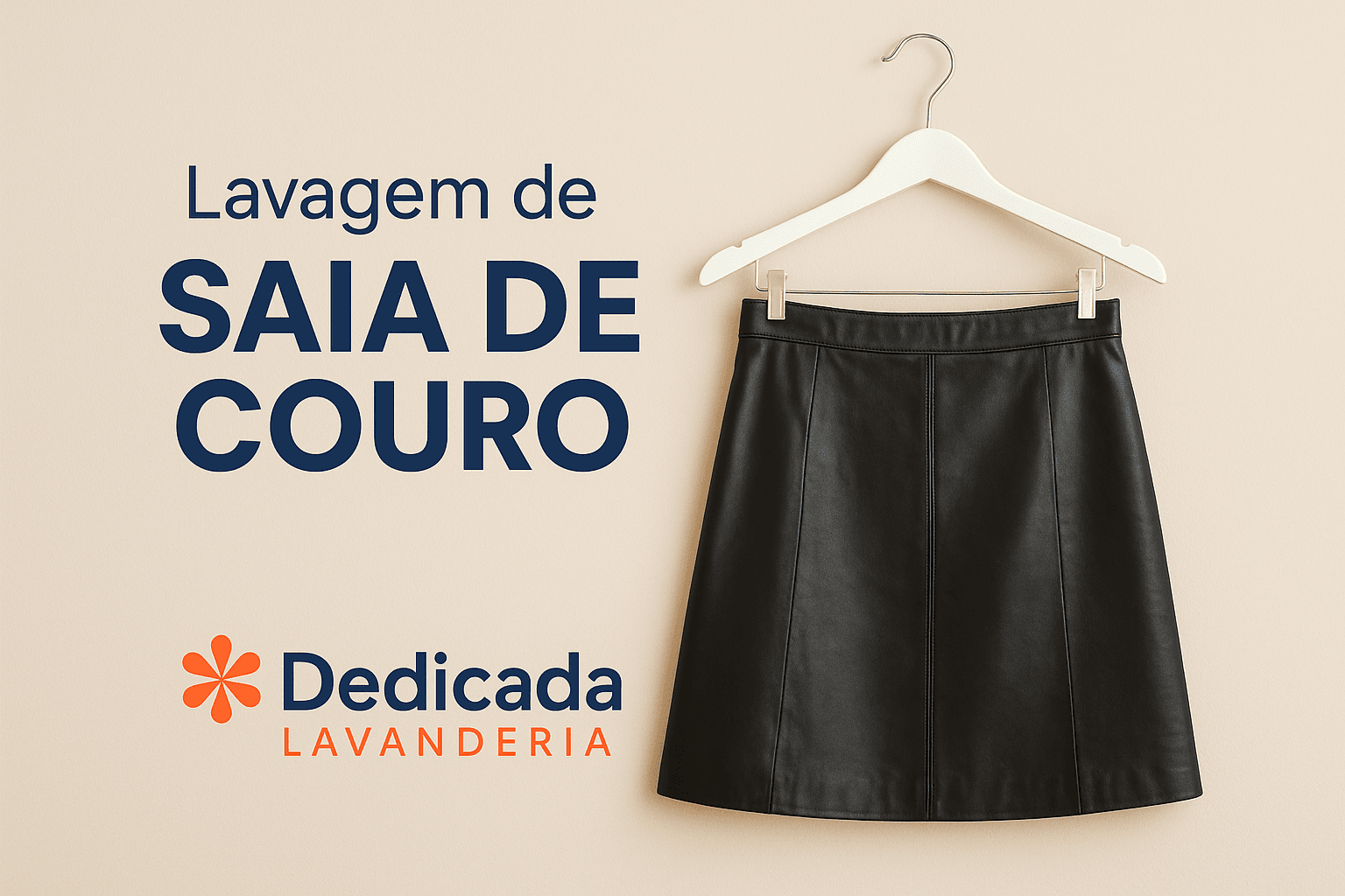 Lavanderia Florianópolis Lavar Saia de Couro