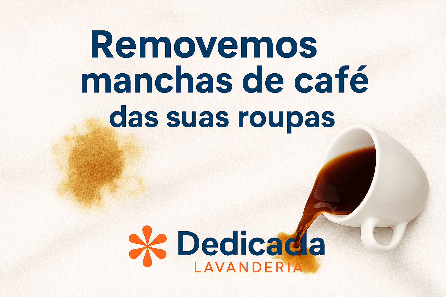 Lavanderia Florianópolis Mancha de Café