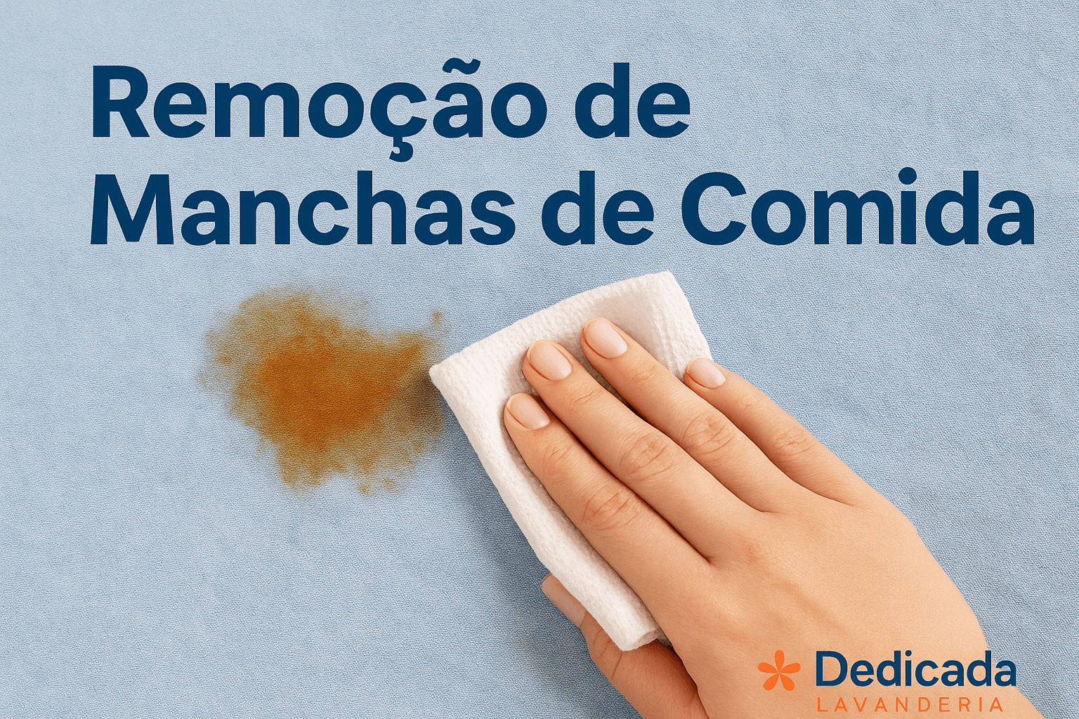 Lavanderia Florianópolis Remover Mancha Comida