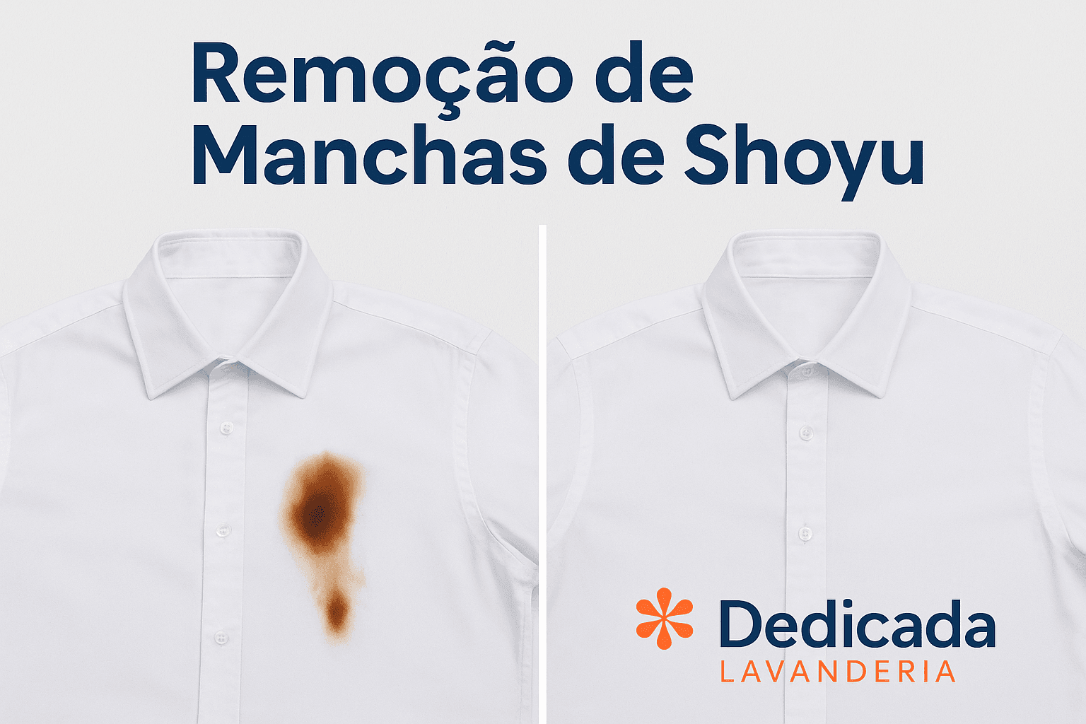Lavanderia Florianópolis Remover Mancha Shoyu