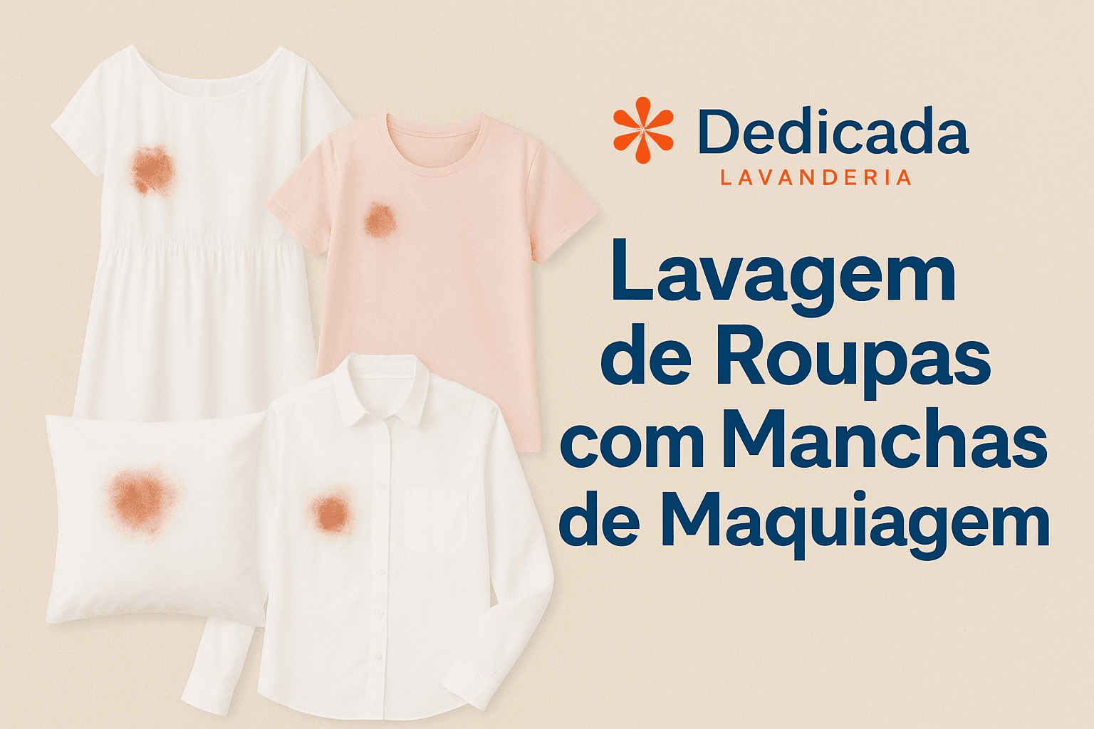 Lavanderia Florianópolis Retirar Manchas de Maquiagem