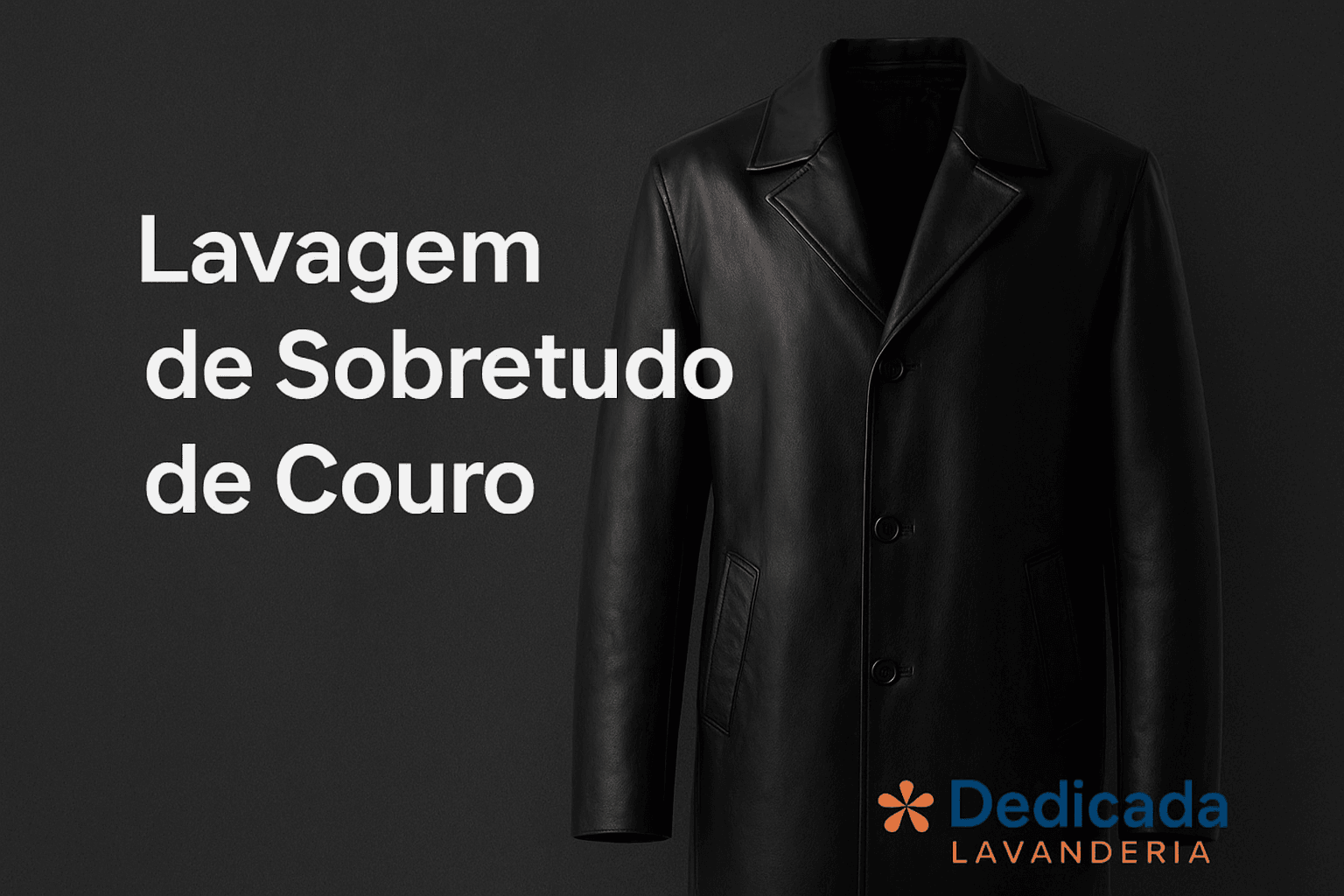 Lavanderia Florianópolis Sobretudo de Couro