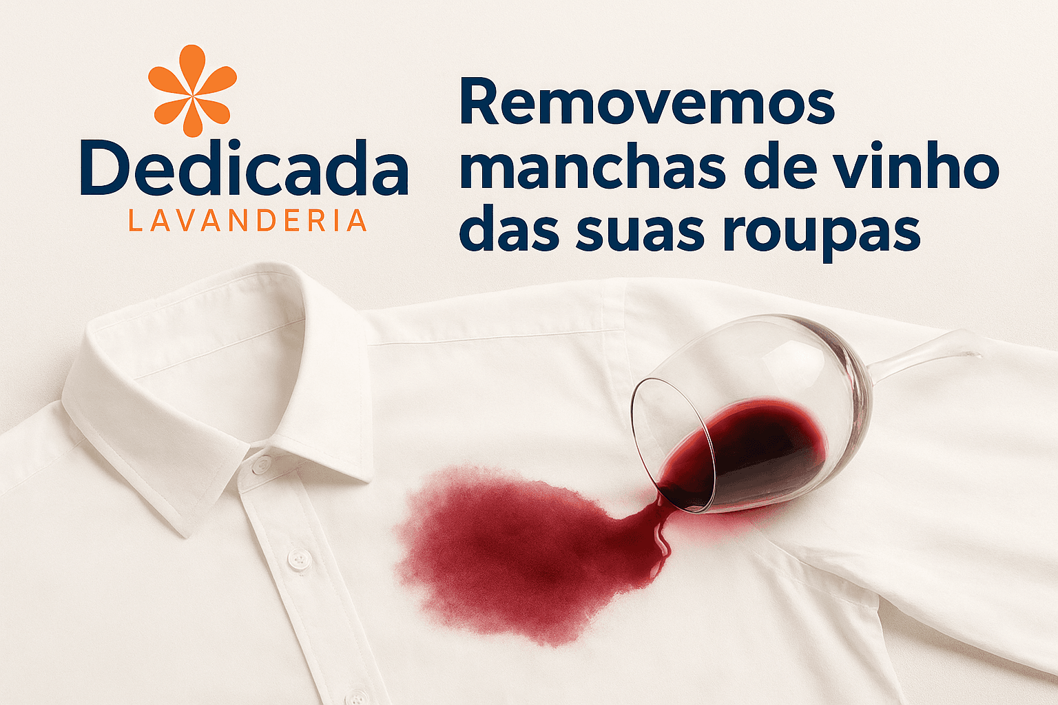 Lavanderia Florianópolis tirar mancha de vinho