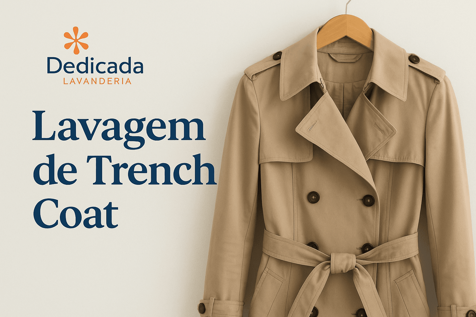 Lavanderia Florianópolis Trench Coat