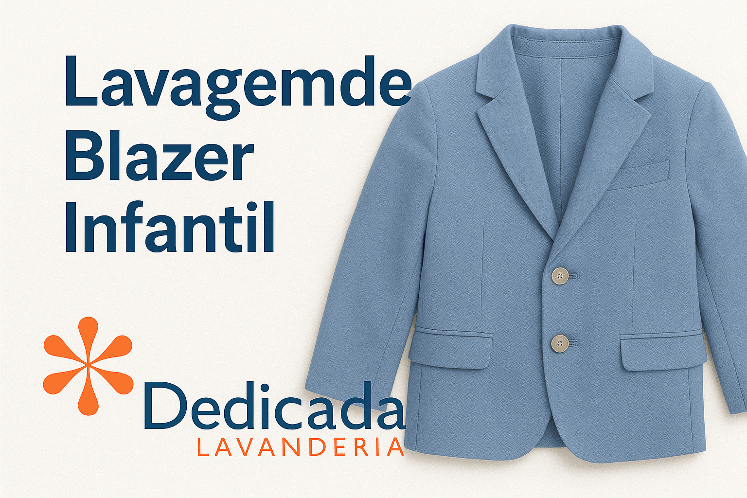 Lavanderia Florianópolis Lavagem Blazer Infantil