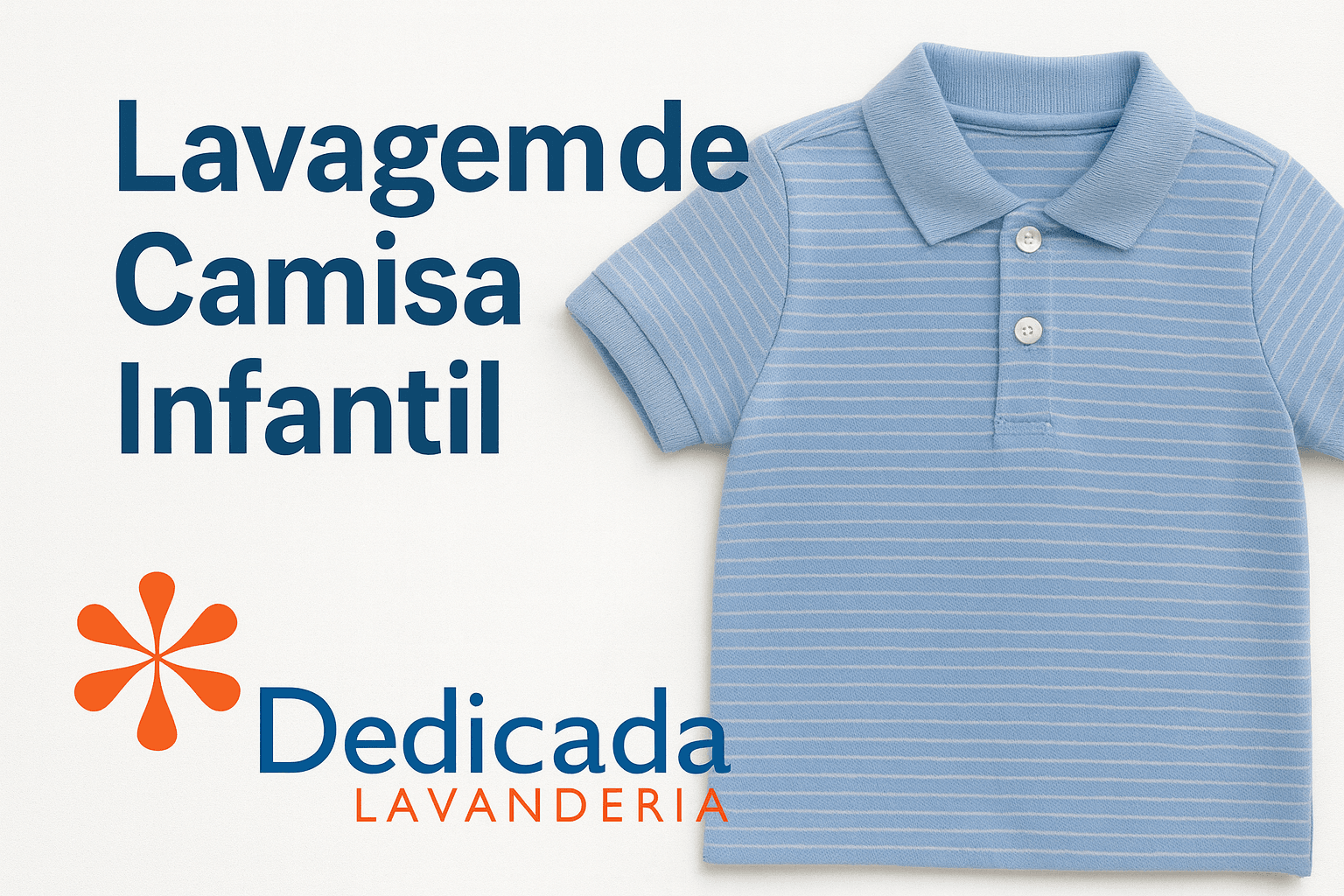 Lavanderia Florianópolis Lavagem Camisa Infantil