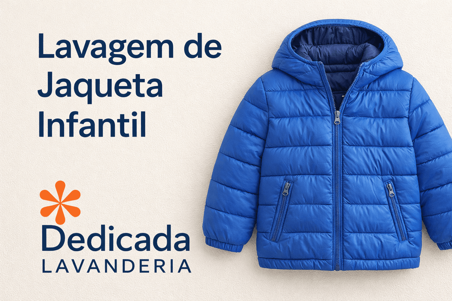 Lavanderia Florianópolis Lavagem Jaqueta Infantil
