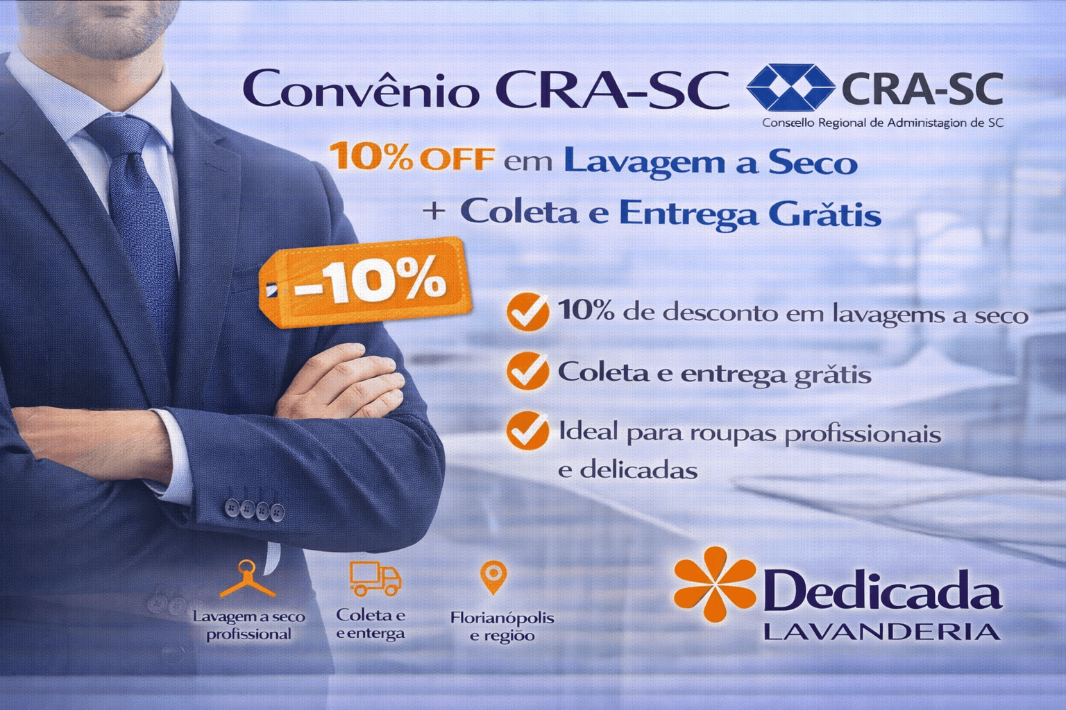 Lavanderia Florianópolis Convênio Conselho Administração