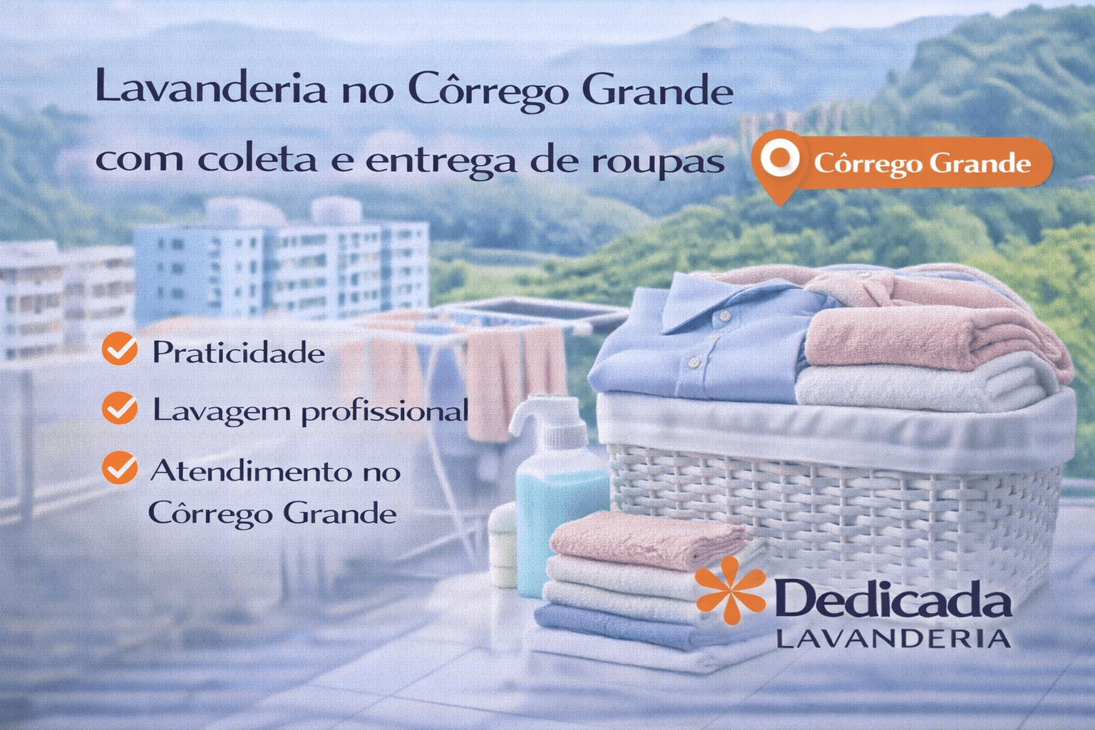 Lavanderia Florianópolis Lavanderia Córrego Grande