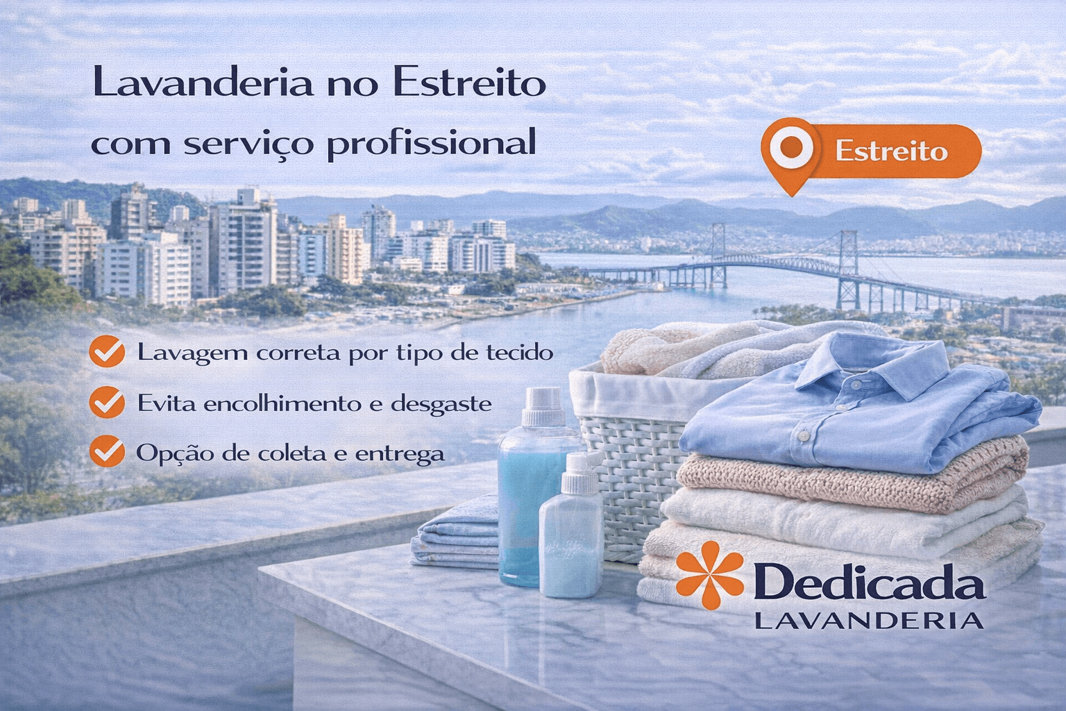 Lavanderia Florianópolis Lavanderia no Estreito