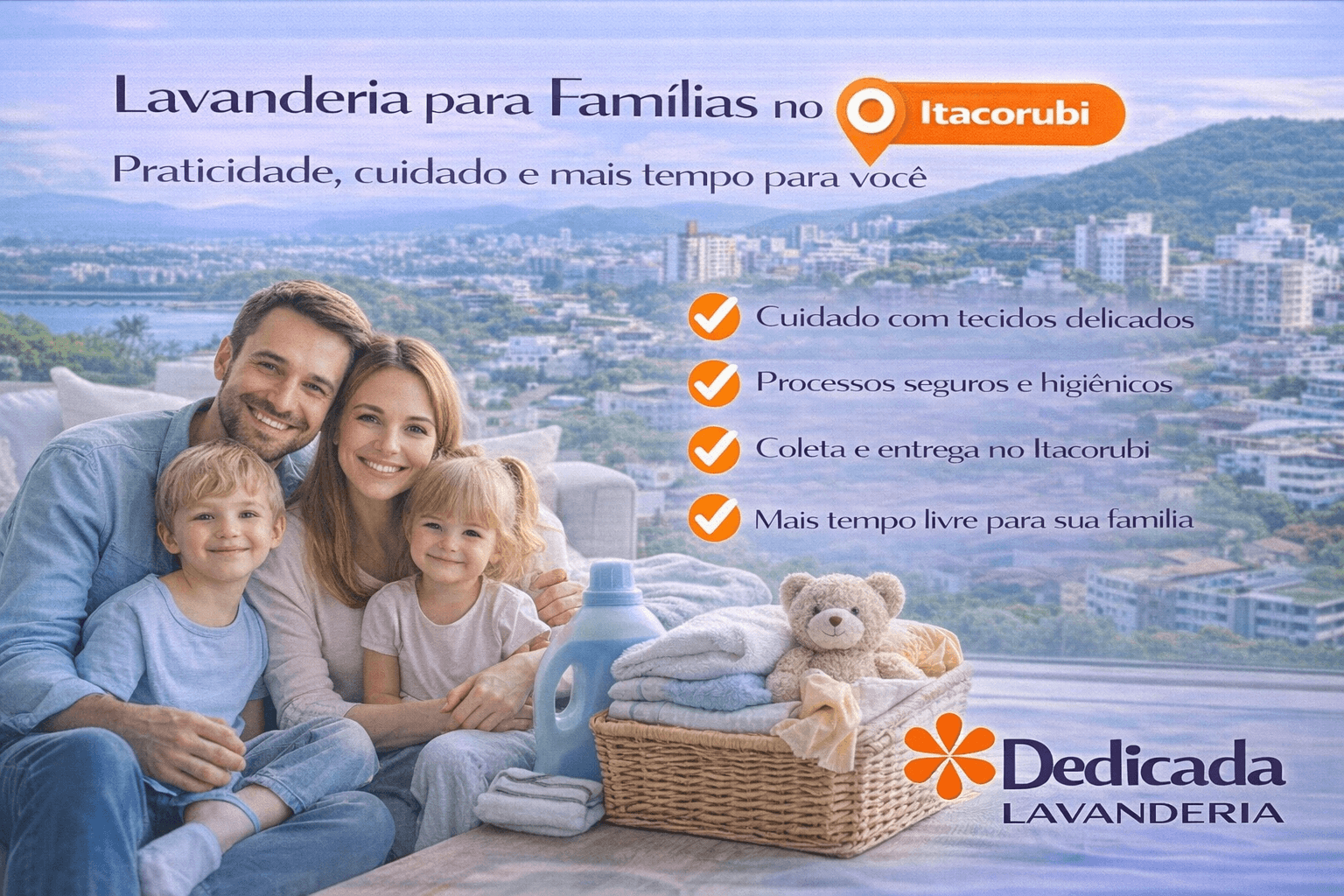 Lavanderia Florianópolis Lavanderia para Famílias no Itacorubi