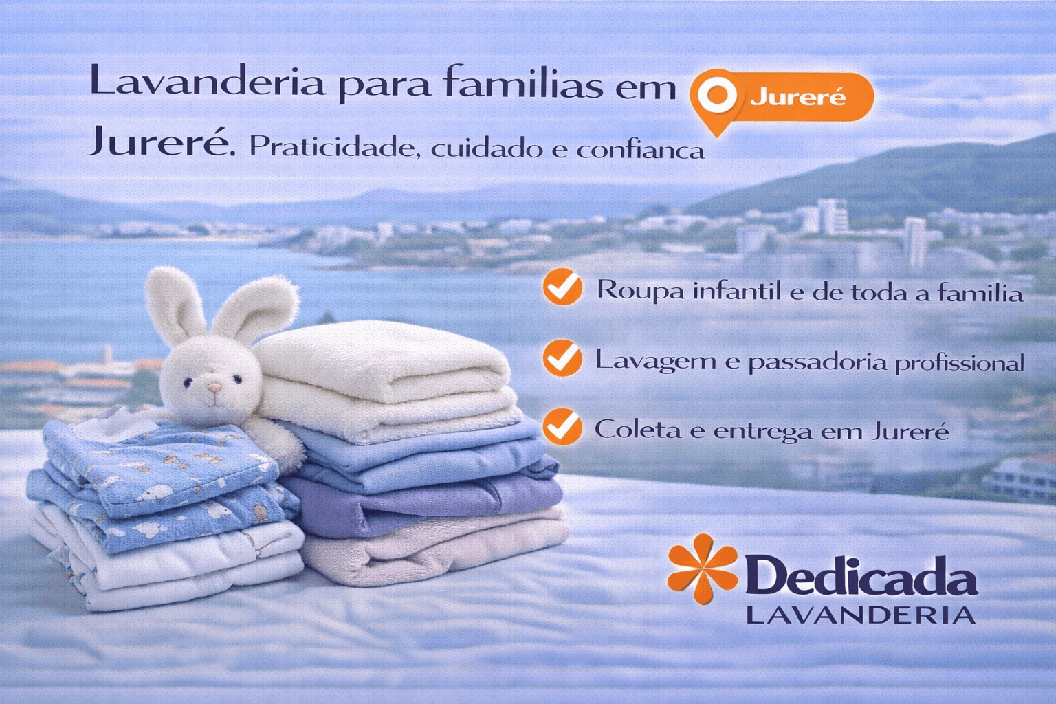 Lavanderia Florianópolis Lavanderia para Famílias em Jurerê