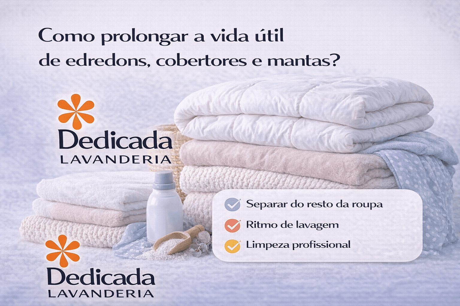 Lavanderia Florianópolis prolongar a vida útil dos edredons