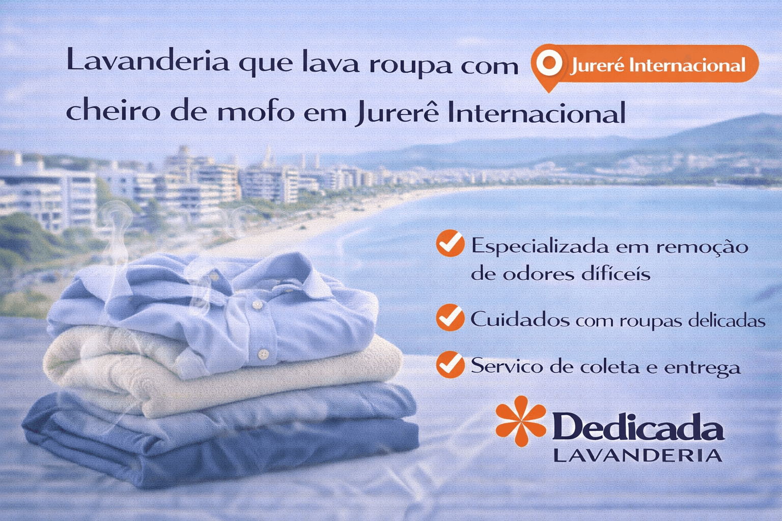 Lavanderia Florianópolis Roupa com Cheiro a Mofo Jurerê