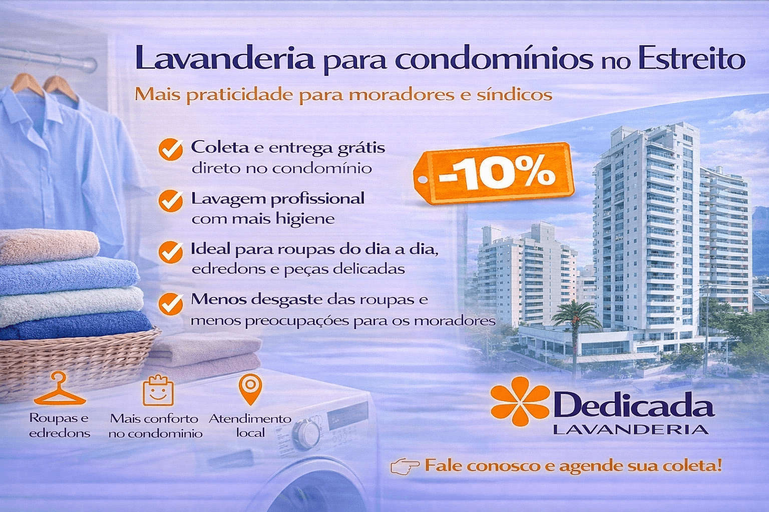 Lavanderia Florianópolis Lavanderia Para Condomínios Estreito