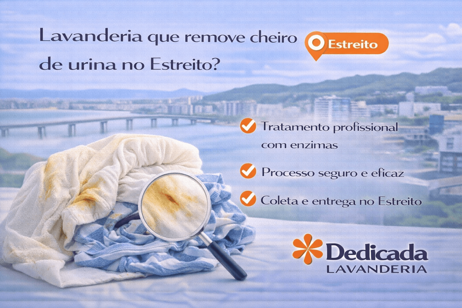 Lavanderia Florianópolis Lavanderia que remove cheiro a urina no Estreito
